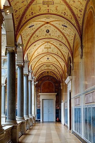 Vienna, Austria. MAK Museum interior. Classical Print